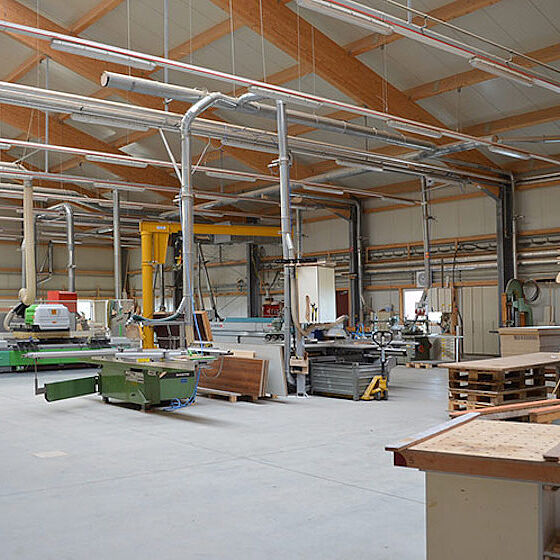 Blick in die Werkstatt