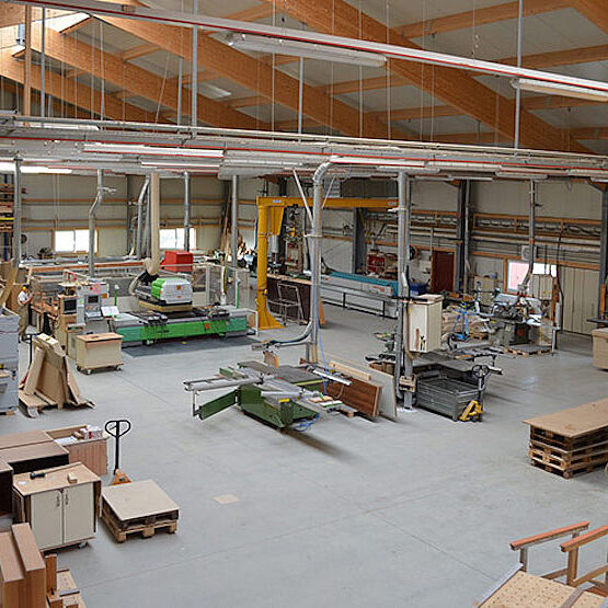 Blick in die Werkstatt