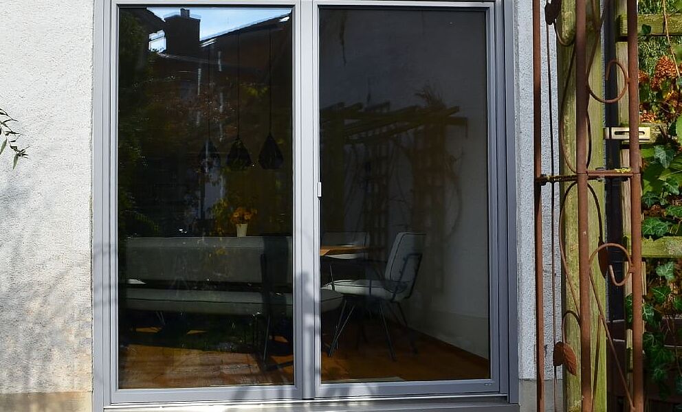 Holz-Alu-Fenster Fenstertüre Schneider Schreiner Kirchdorf
