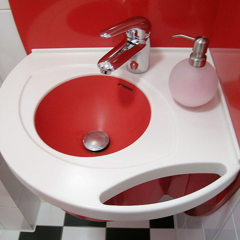 Waschtisch in Corian Waschtisch in Corian