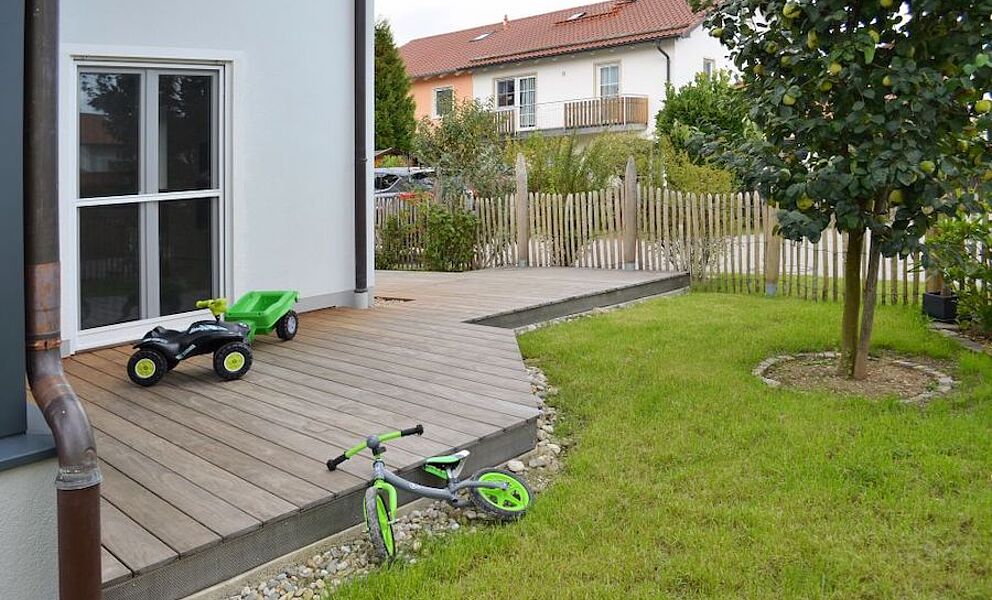 Terrasse Kebony - Schreinerei Josef Schneider Kirchdorf