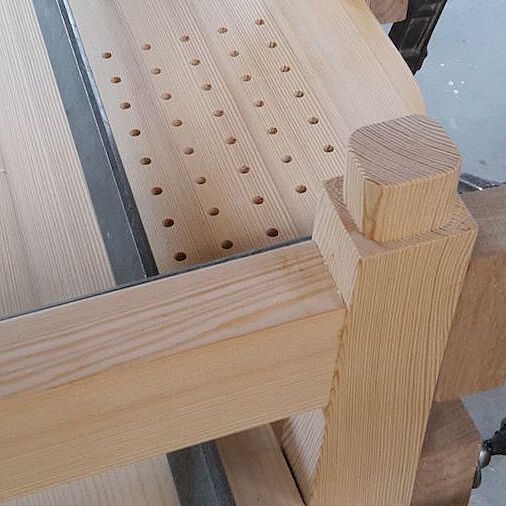 Produktion Verleimen