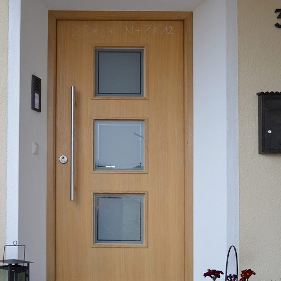 Haustüre in Lärche Haustüre in Lärche