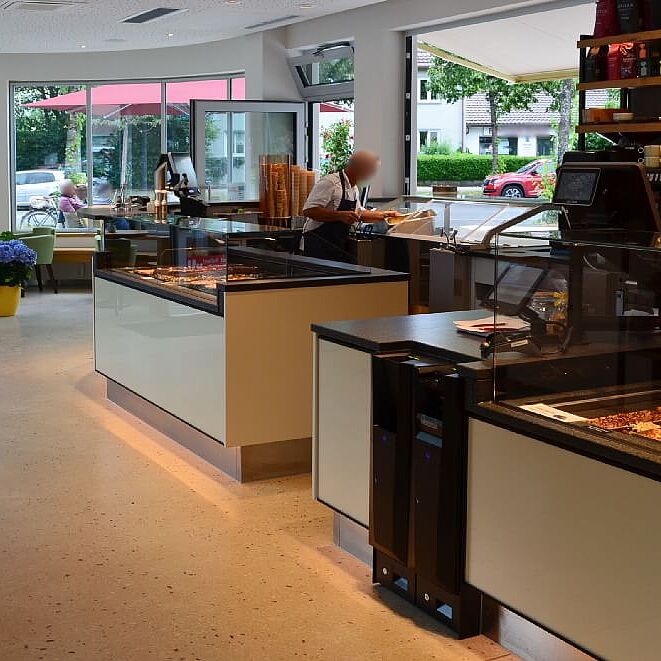 Verkaufs Theke Bäckerladen München