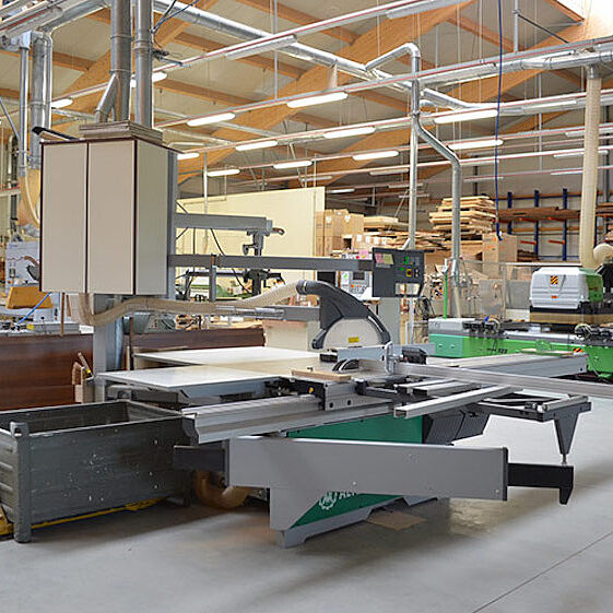 Blick in die Werkstatt