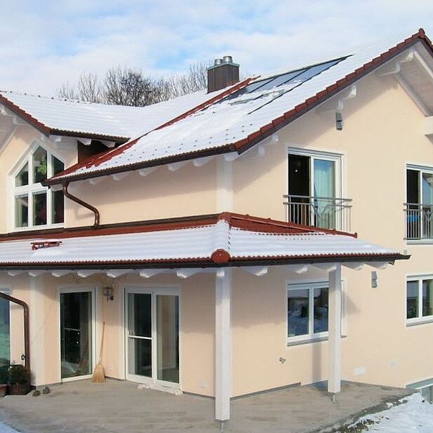 Holz-Alu-Fenster weiß