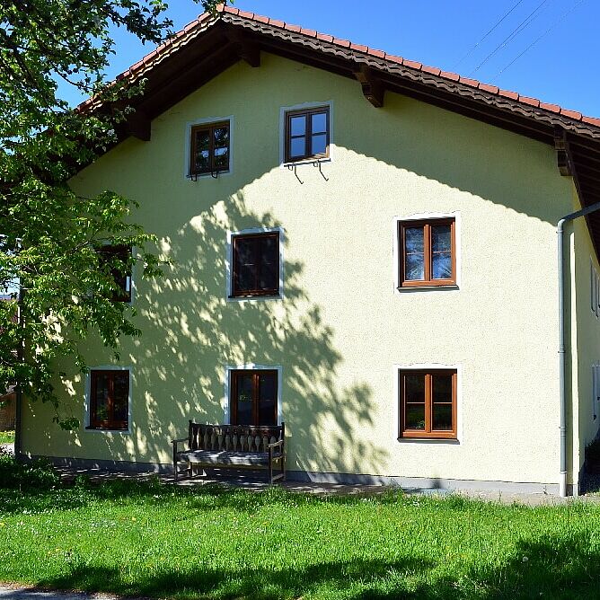 Kunststofffenster im Holzdekor