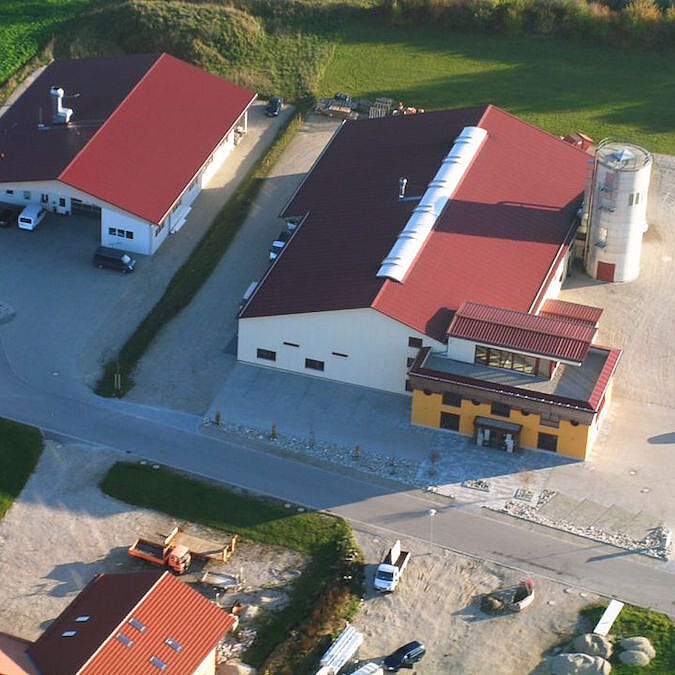 Werkstatt Luftaufnahme