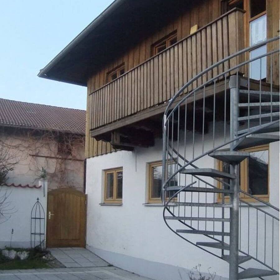 Wintergartenanbau vorher