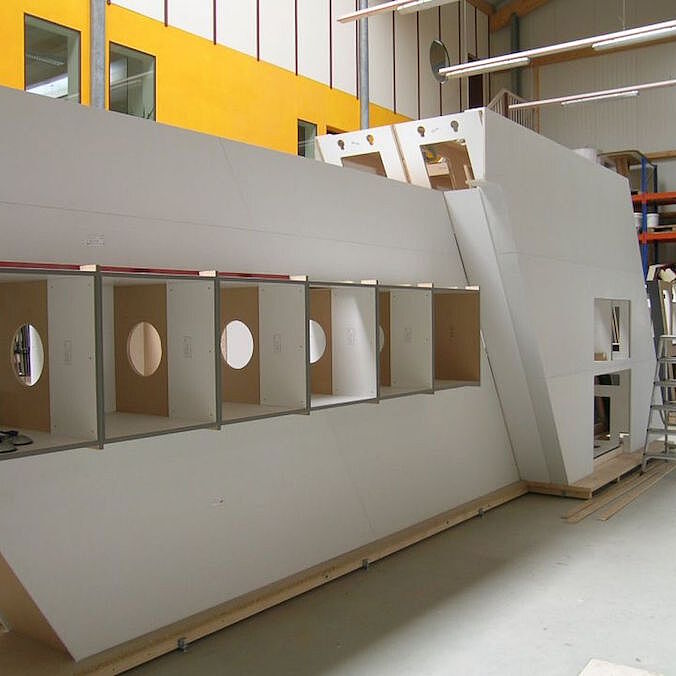 Produktion Probeaufbau